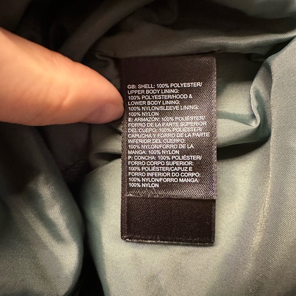 Women’s green The North Face rain jacket size xs - Picture 4 of 6